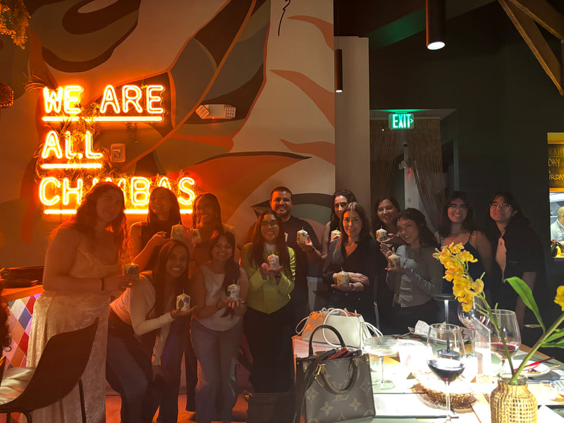 Pressed Flower Candles Workshop at Chimba!