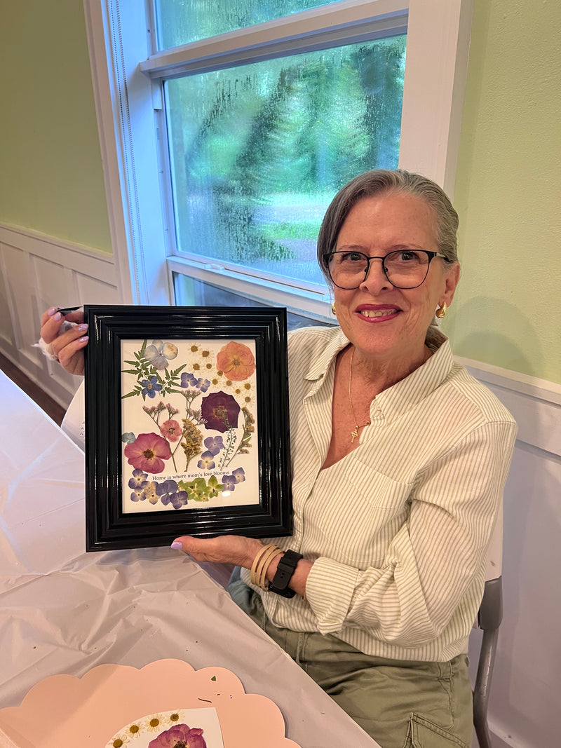 Framed Pressed Flower Art Workshop at Fairchild