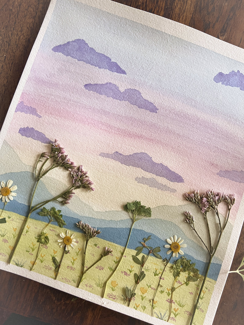 July 8🌷Framed Pressed Flower Workshop (SOLD OUT)