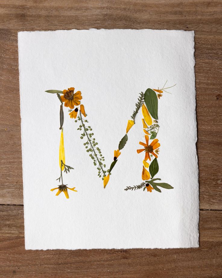 November 9th🌷Framed Pressed Flower Workshop -Monograms